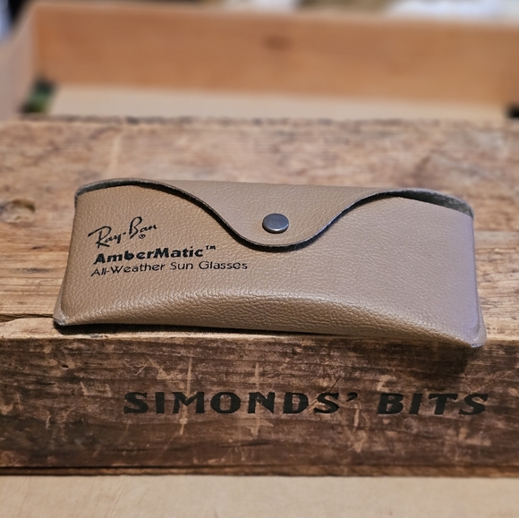 Vintage Limited Addition Ray Ban Ambermatic Aviator Sunglasses - Picture 3 of 8